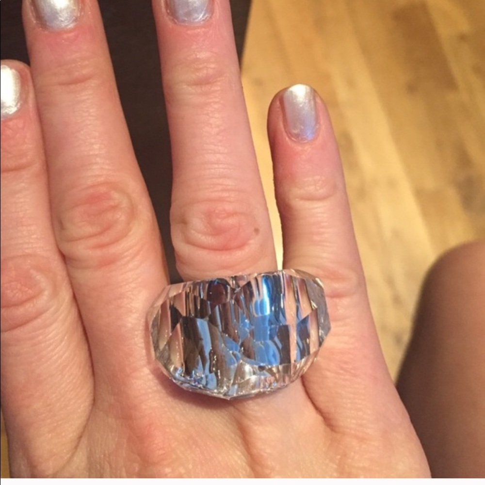 Authentic Swarovski crystal ring